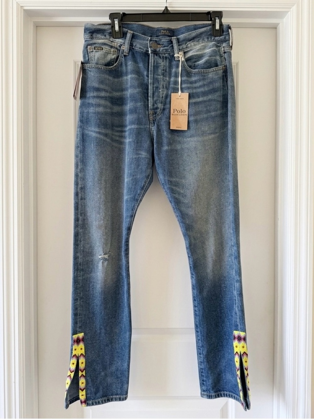 Polo Ralph Lauren The Callen Slim Jeans with Beading